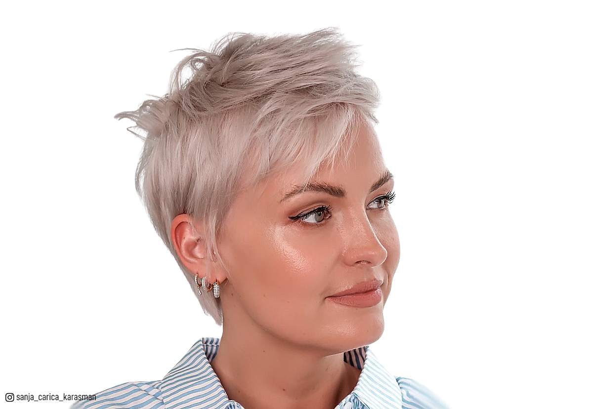 Platinum Short Hair: Style, Care, and Inspiration